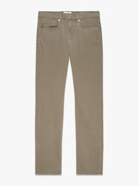 L'HOMME SLIM BRUSHED TWILLDARK KHAKI