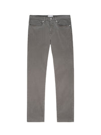 L'Homme Slim Brushed Twill Denim Trousers - Dusty Grey