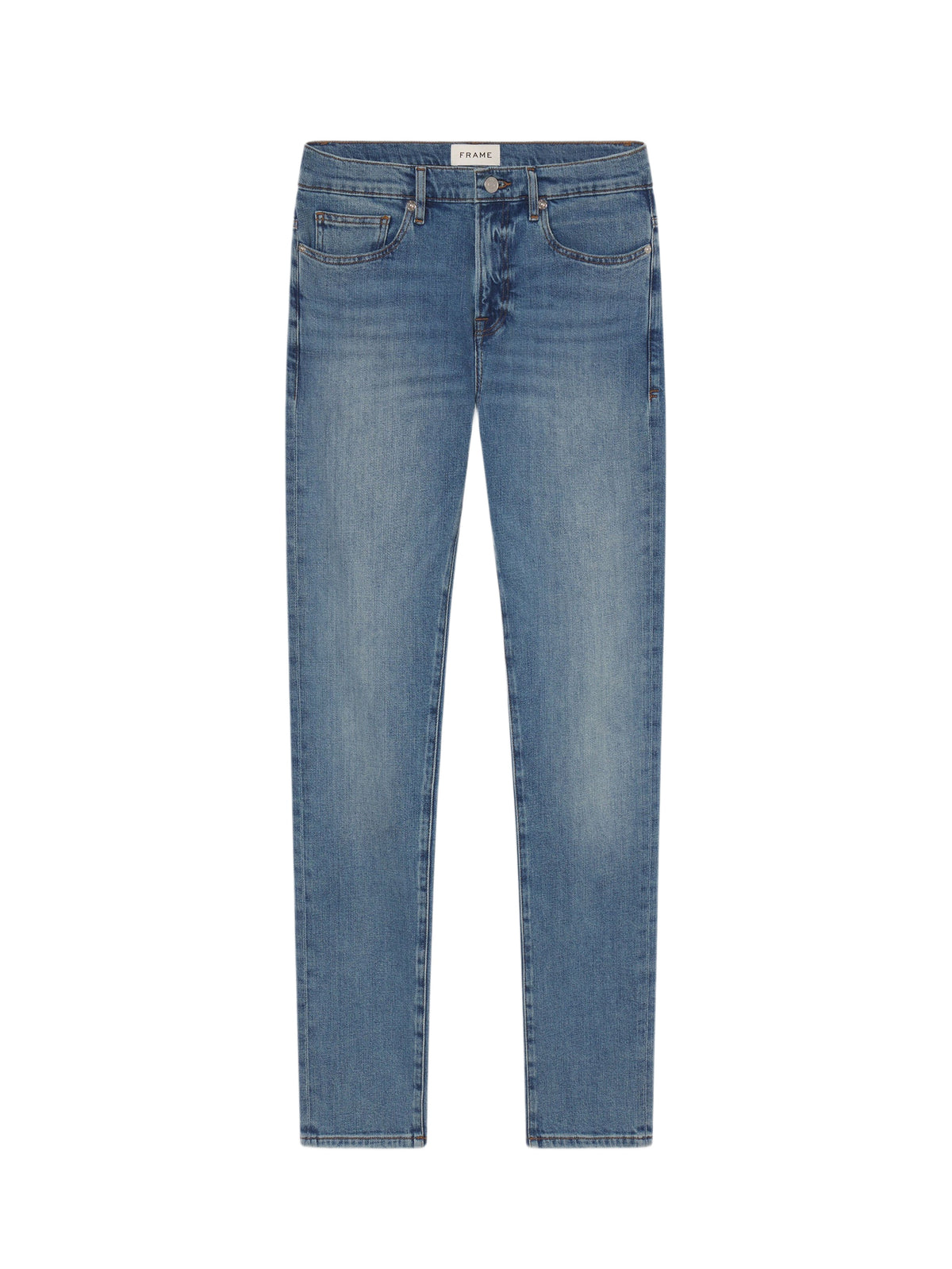 L'Homme Athletic denim trousers - Sand Park