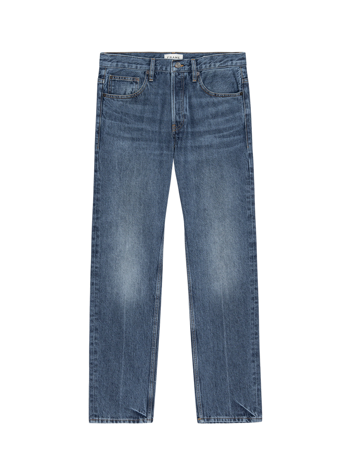 Straight-leg denim trousers - Dreamy Blue
