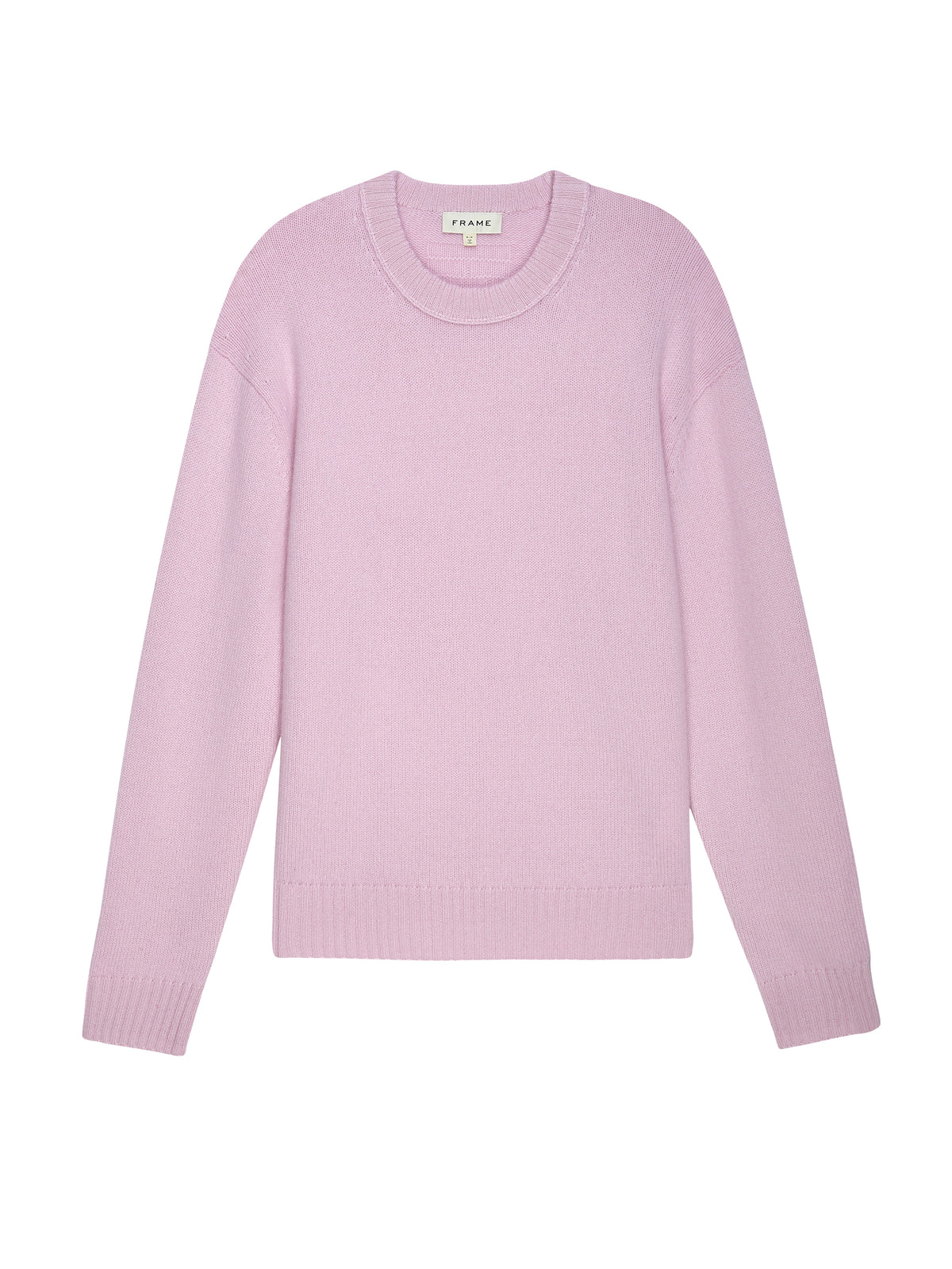 CASHMERE CREWNECK SWEATERLIGHT PINK