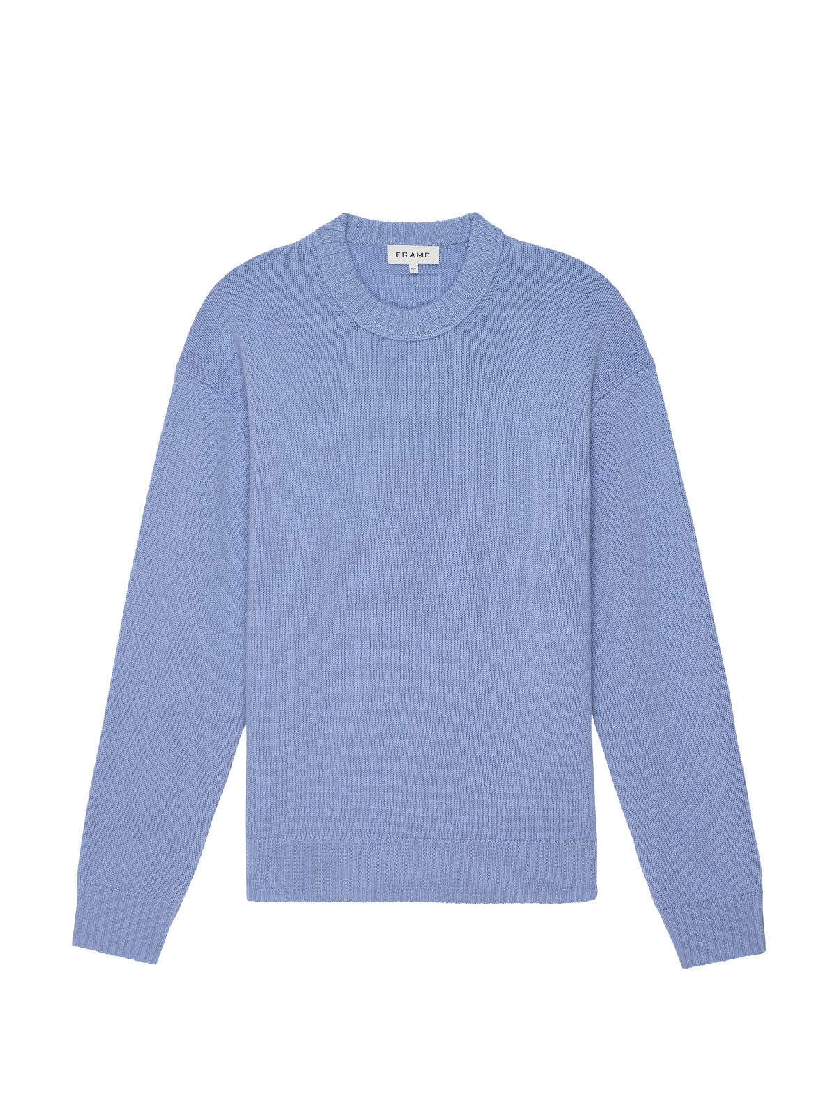 CASHMERE CREWNECK SWEATERSOFT BLUE
