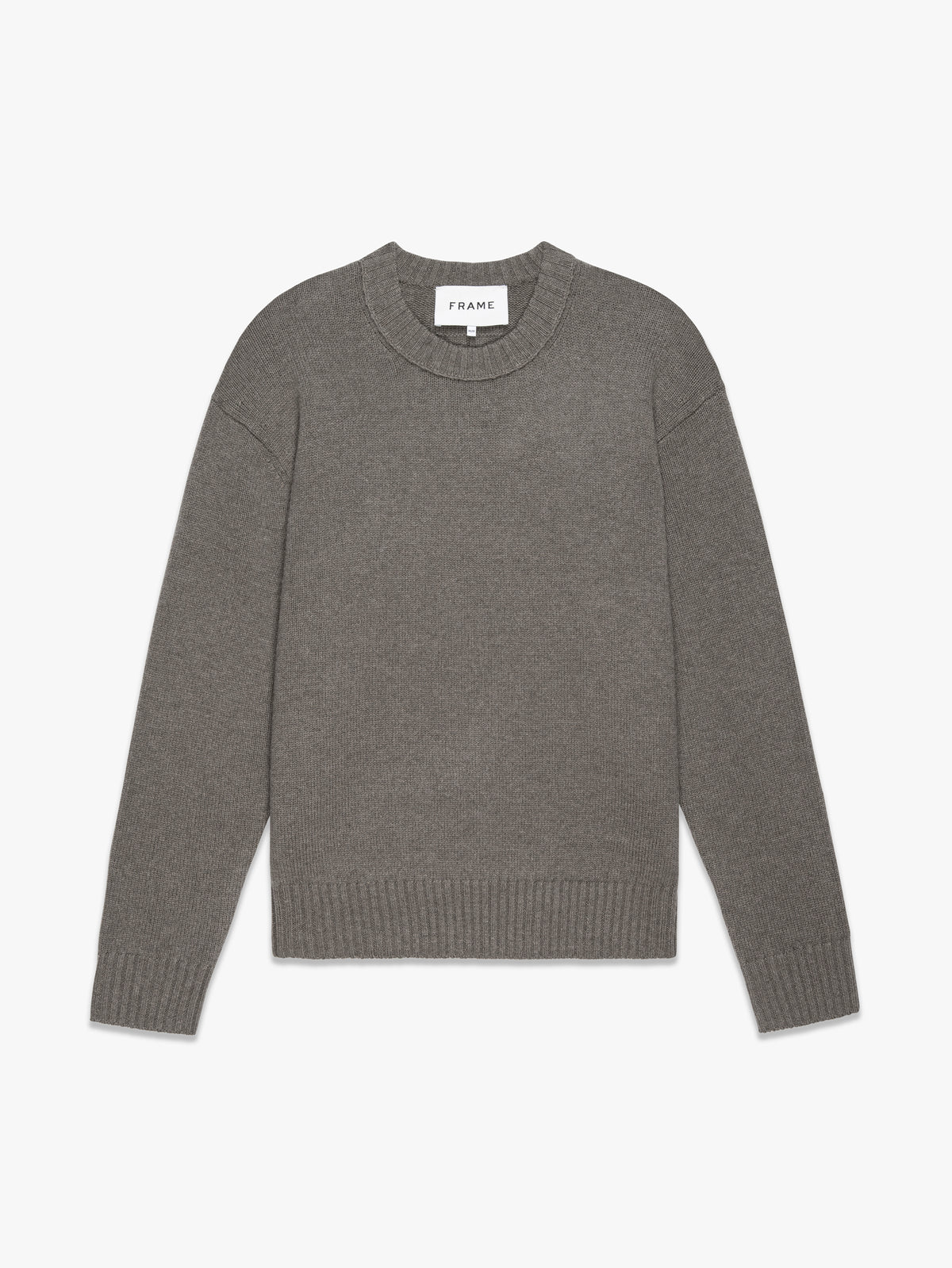 CASHMERE CREWNECK SWEATERSOFT MOCHA
