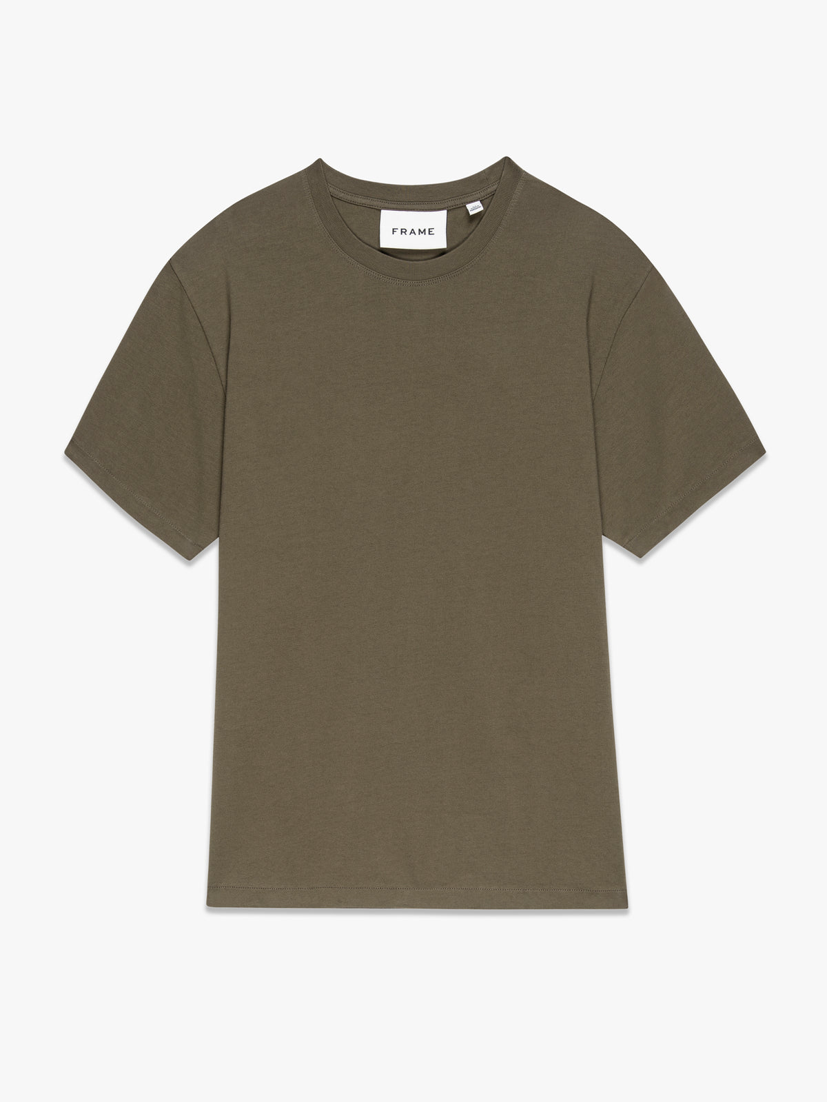 FRAME LOGO TEESOFT MOCHA