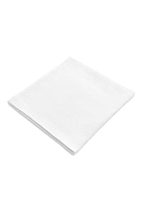 Lot de 4 serviettes en satin de lin - White