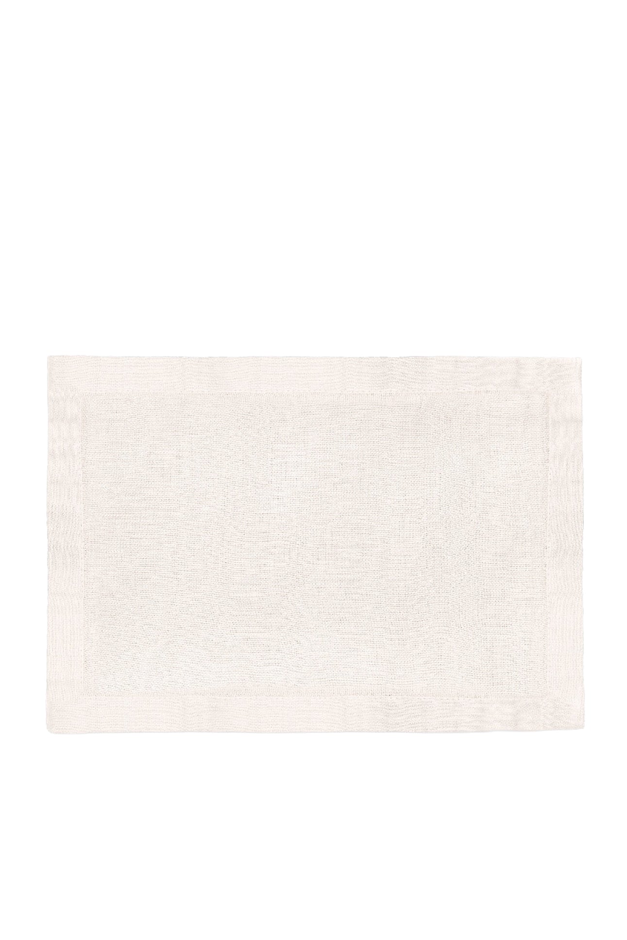 Set of 4 satin linen placemats - Ecru