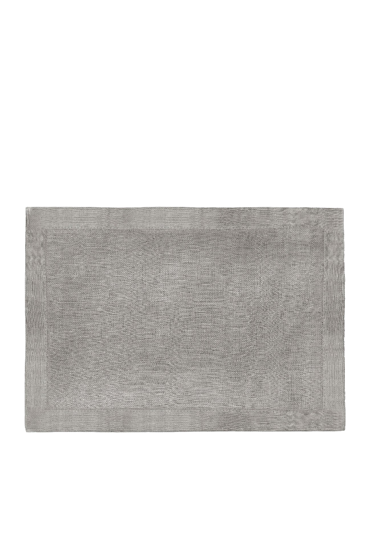 Set of 4 satin linen placemats - Grey
