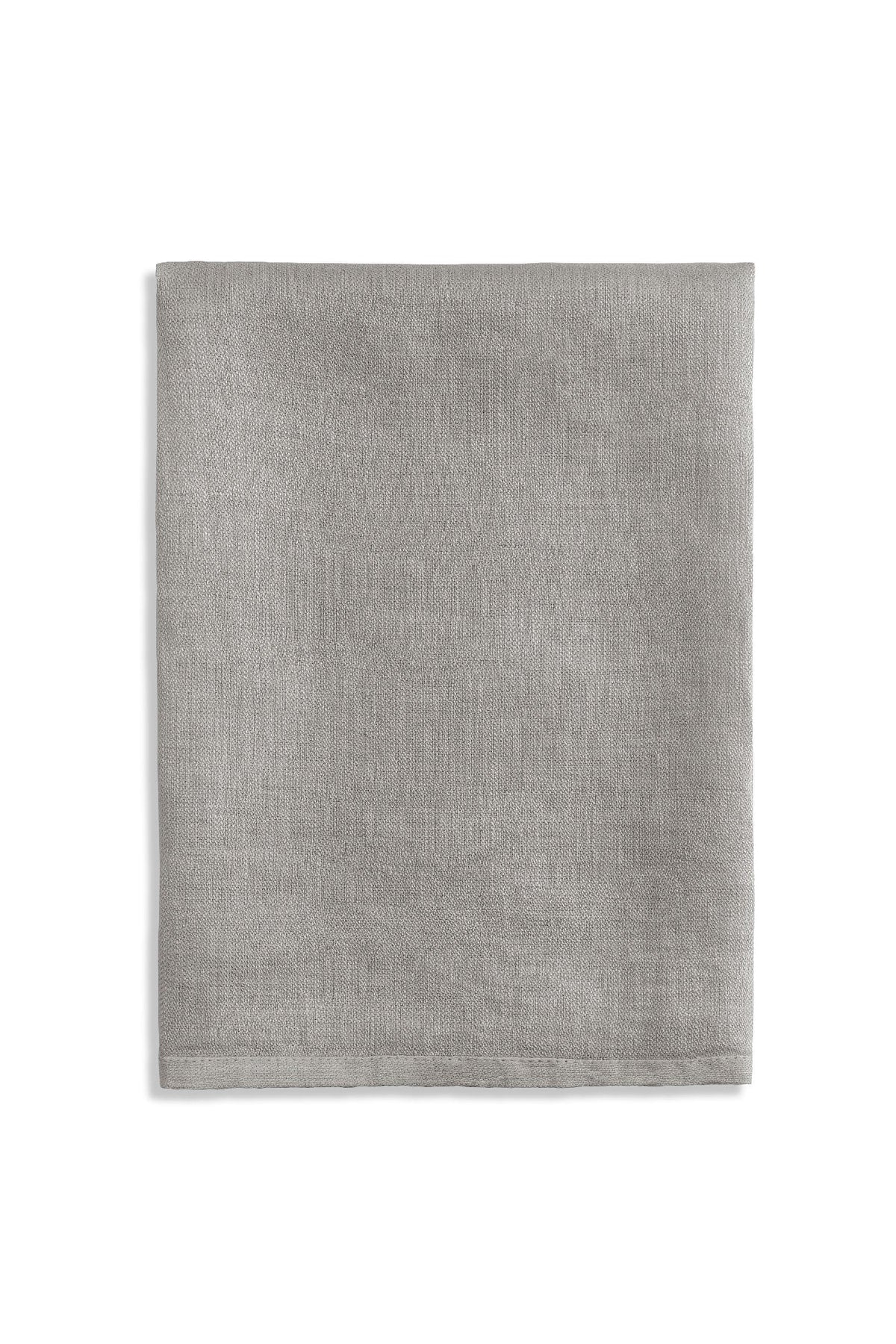 Lot de 4 serviettes en satin de lin - Grey