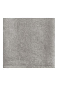 Lot de 4 serviettes en satin de lin - Grey
