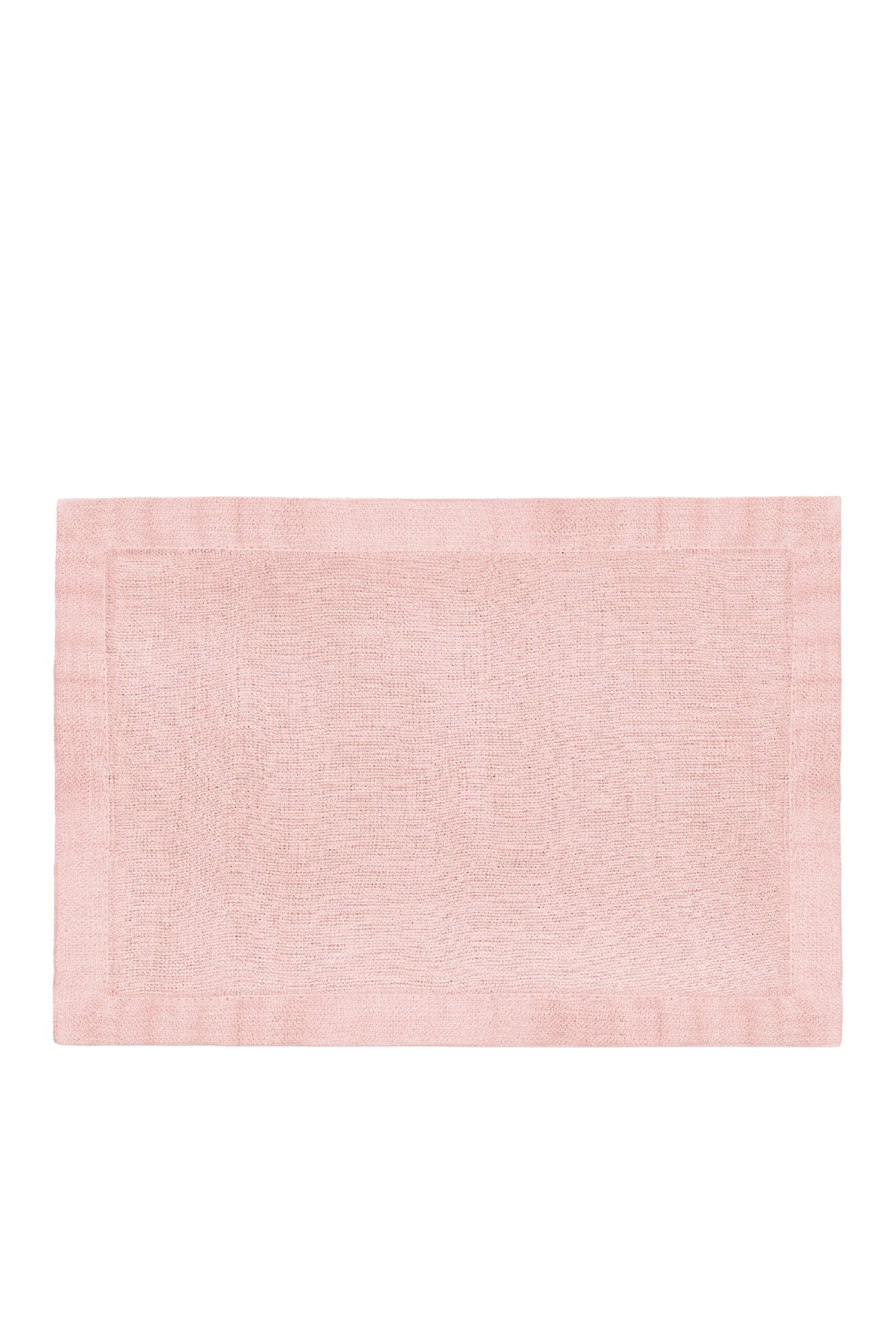 Set of 4 satin linen placemats - Pink