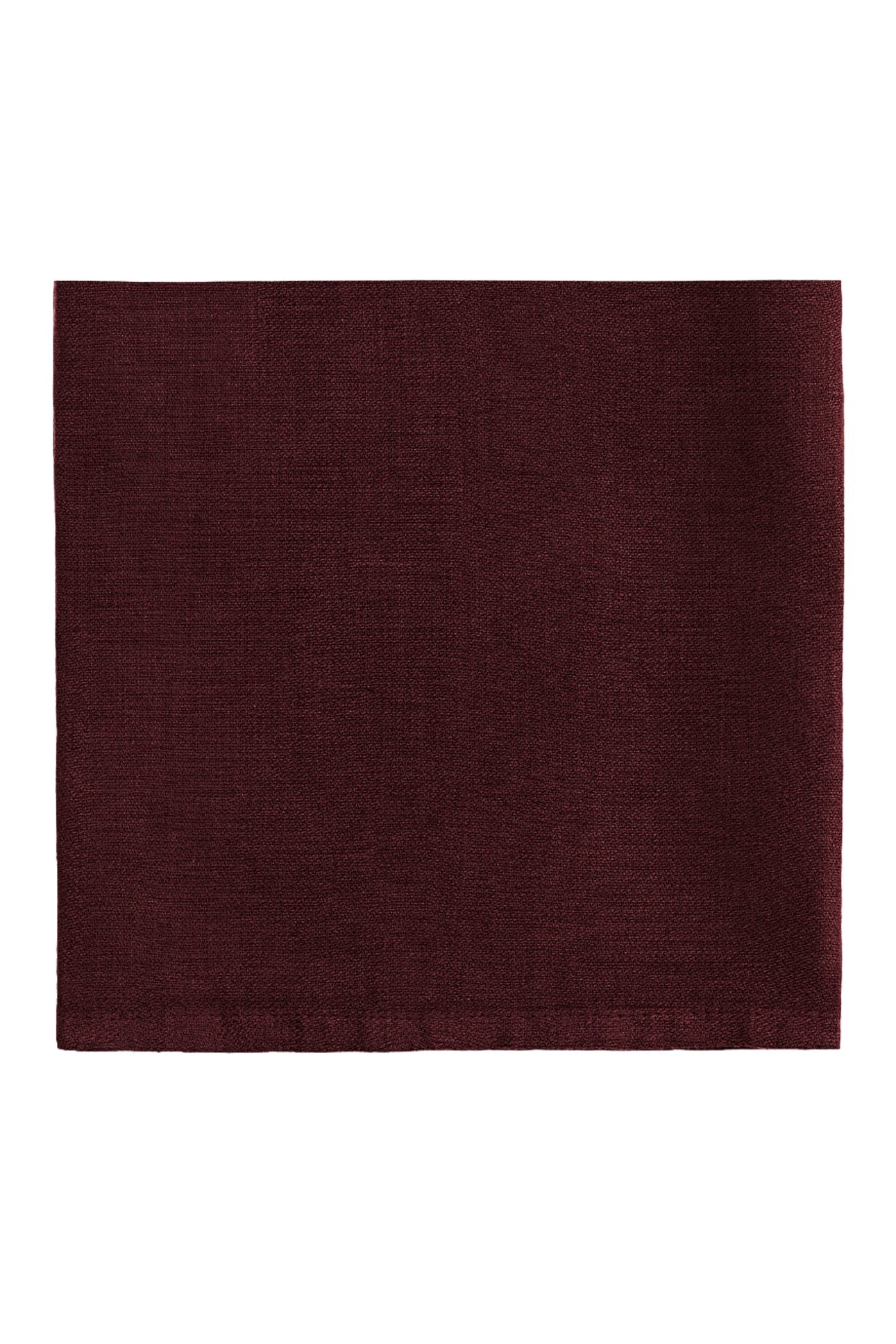 LINEN SATEEN NAPKINS (SET OF 4)-WINE