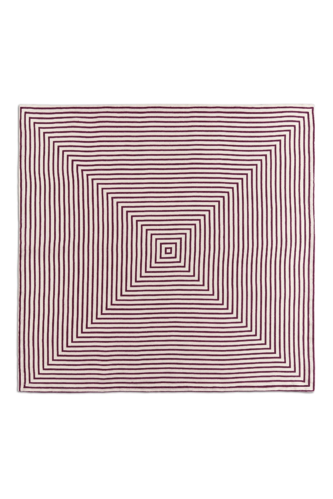 Coffret de 4 serviettes Concorde en lin - Rouge
