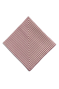 Lot de 4 serviettes Concorde en satin de lin - Red