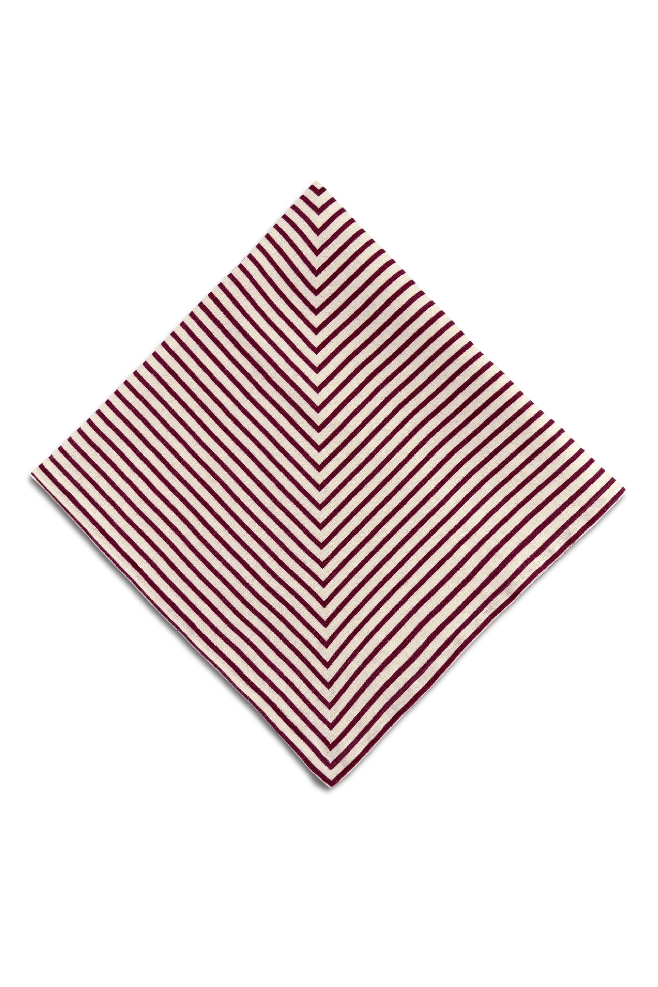 Lot de 4 serviettes Concorde en satin de lin - Red