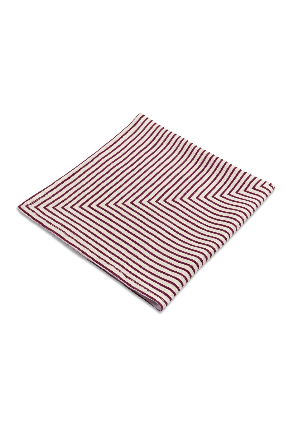 Set de 4 serviettes Concorde en lin - Rouge