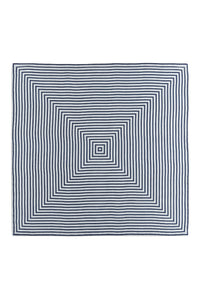 Set of 4 Concorde Linen Napkins - Blue