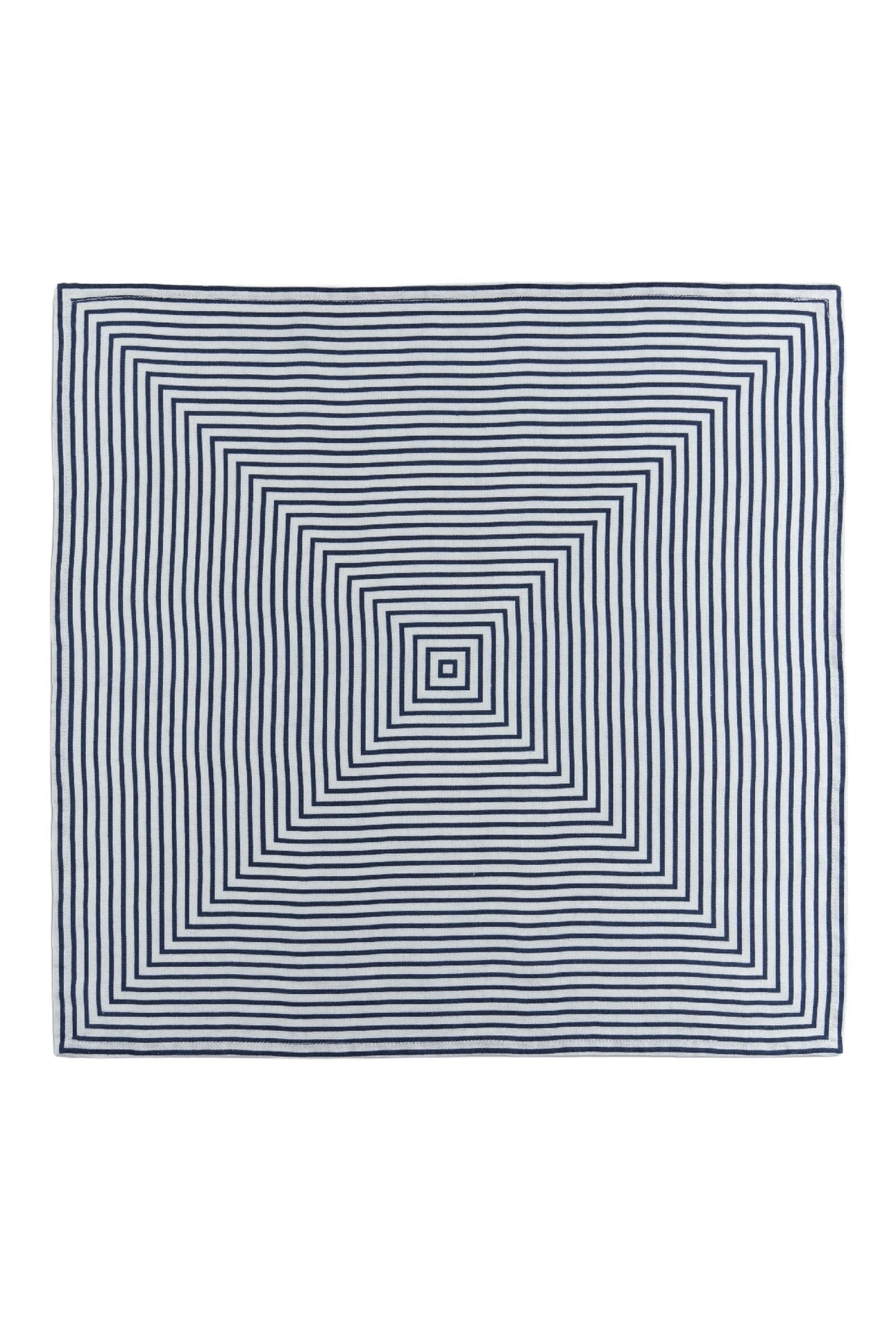 LINEN SATEEN CONCORDE NAPKINS-BLUE (SET OF 4)