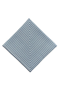 Lot de 4 serviettes Concorde en lin - Blue