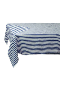 LINEN SATEEN CONCORDE TABLECLOTH-BLUE-MEDIUM