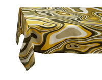 Nappe Waves en lin - Vert