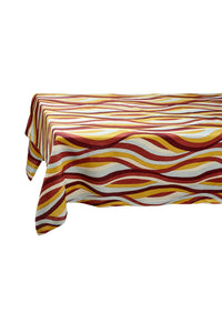 LINEN SATEEN LANDSCAPE TABLECLOTH-LARGE