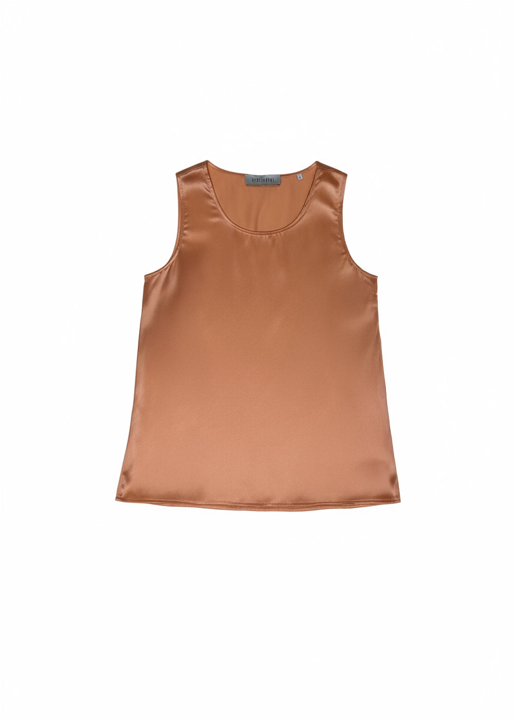 Debardeur en soie - Orange Clair