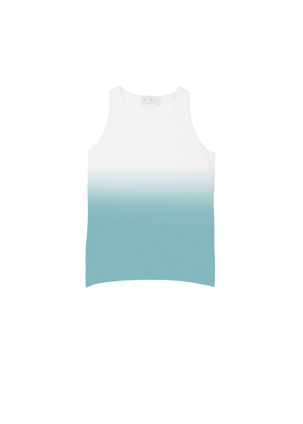 Top tie and dye - Turquoise Pale