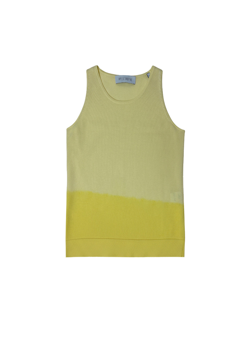 Top tie and dye - Jaune Clair