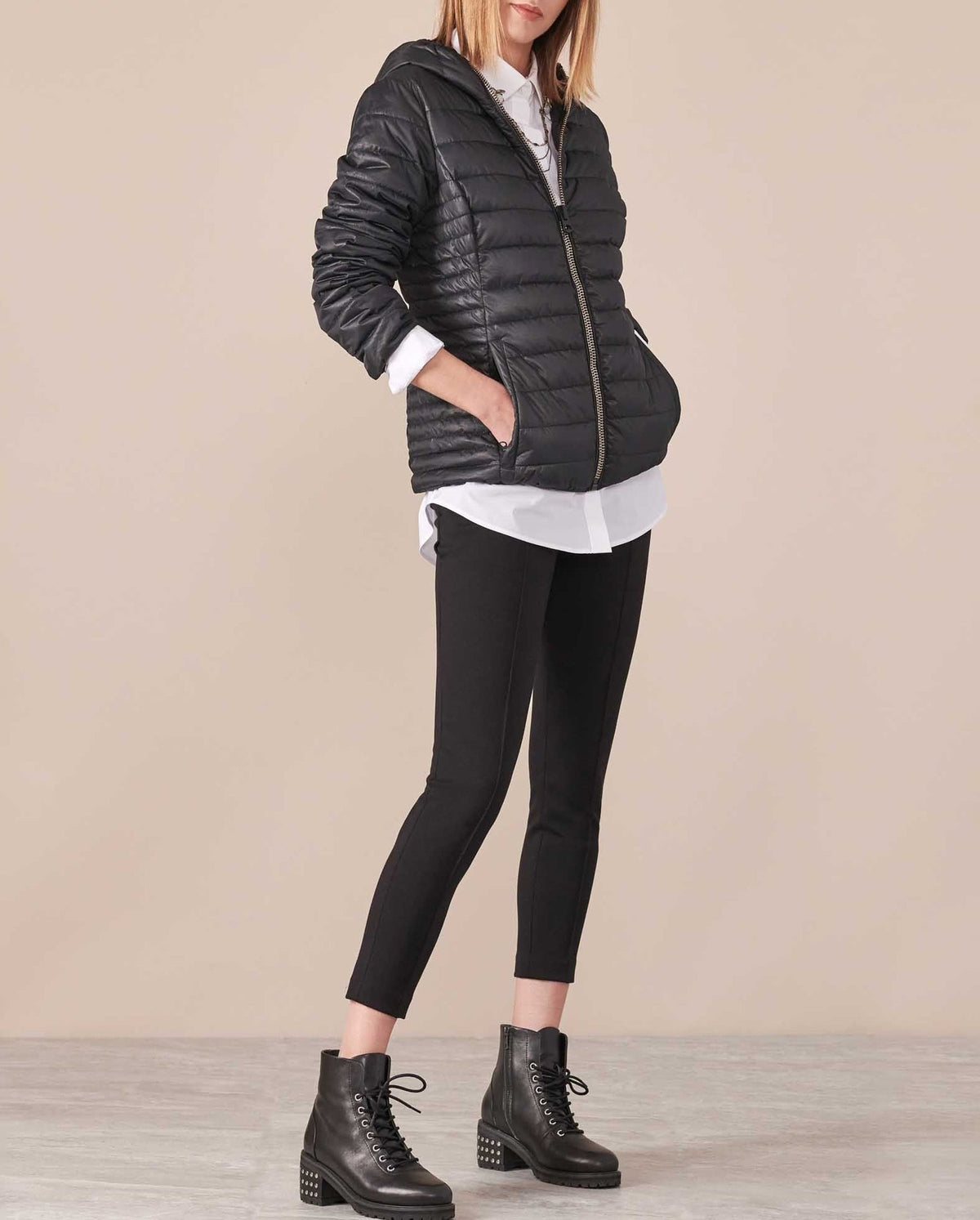 Doudoune matelassée Loki - Black