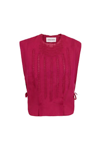 MAGENTA LOLA TOP