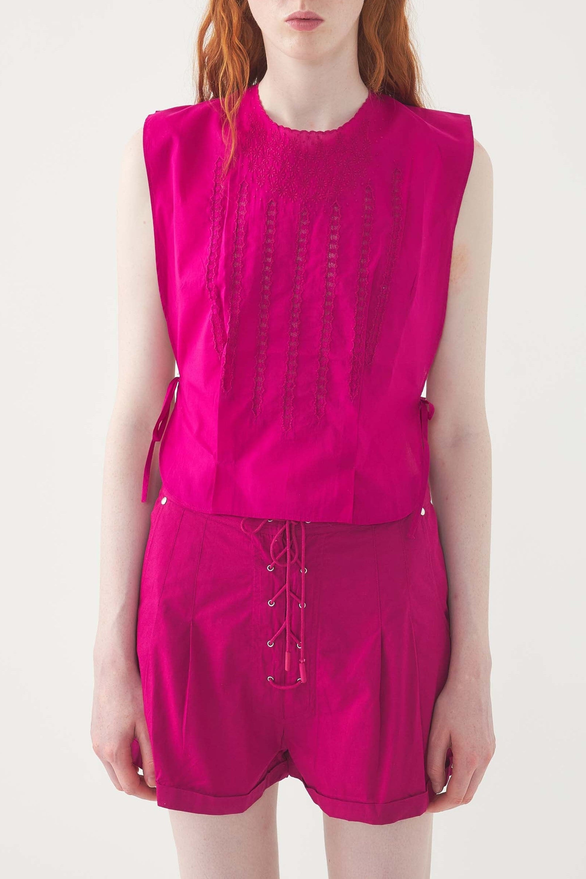 MAGENTA LOLA TOP