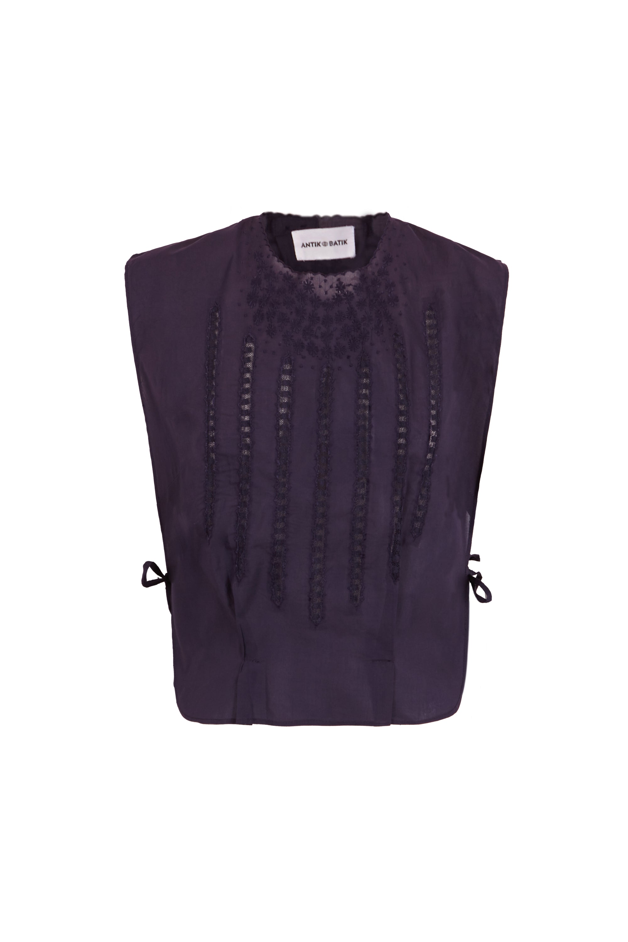 NAVY LOLA TOP