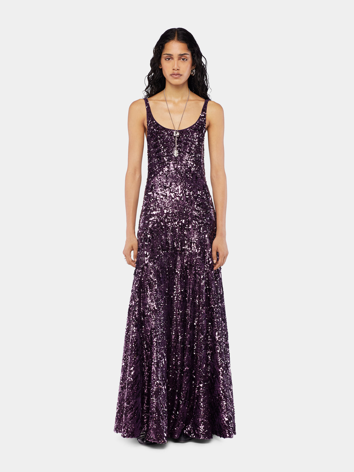 Gown sequin dress