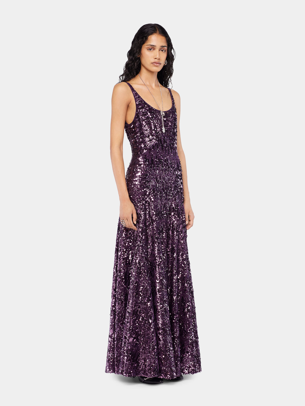 Gown sequin dress