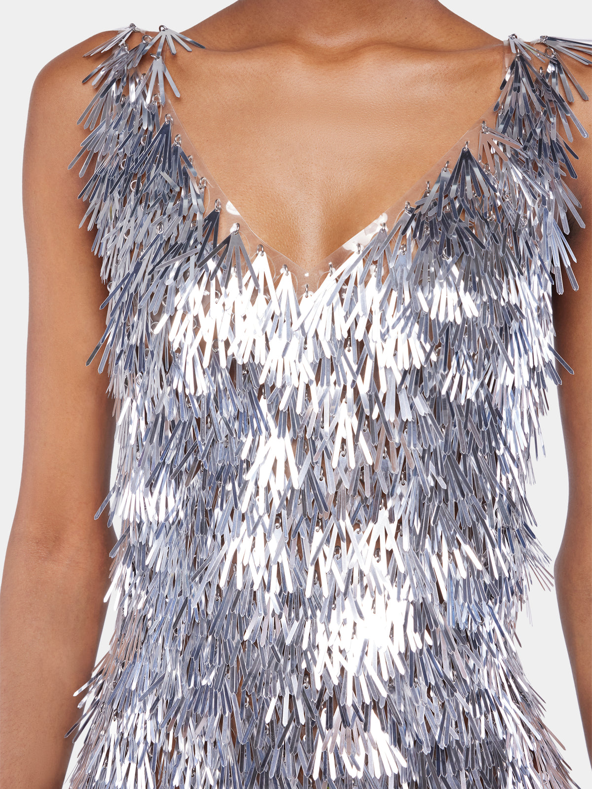 Mini dress in assembly