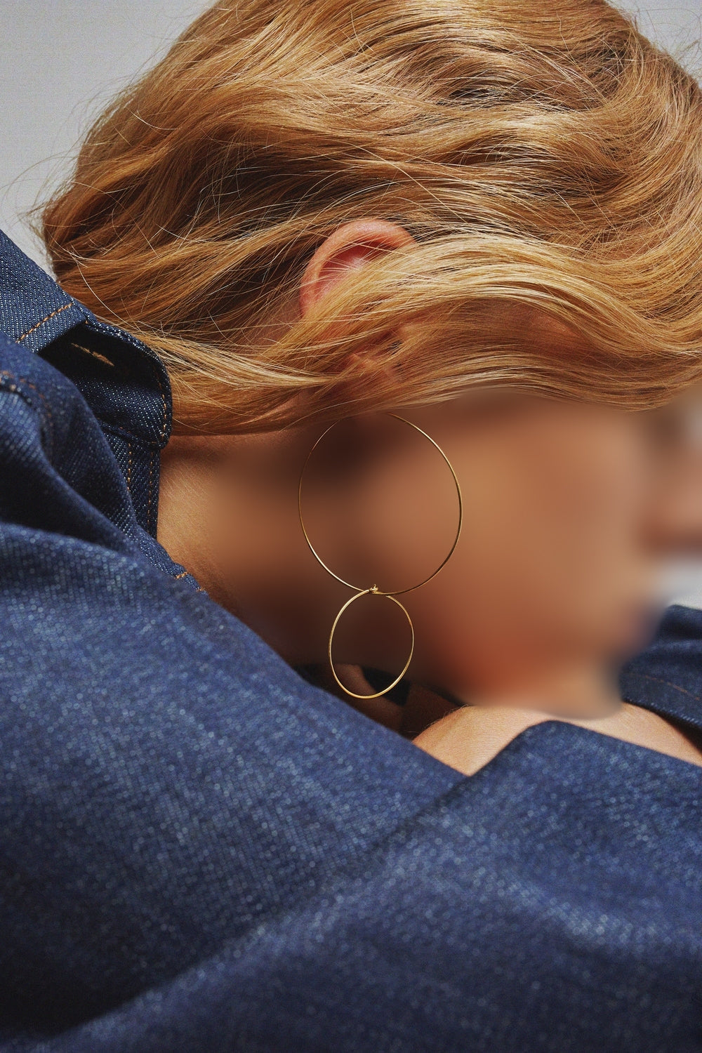 GOLD BOUCLES D'OREILLES DOM 2