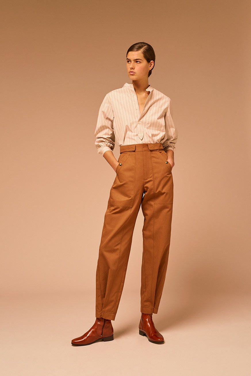 CARAMEL _ Pantalon Mustang - Caramel