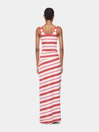 Long dress in jersey