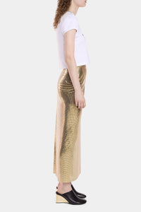T-shirt court inspiration 70's  - White