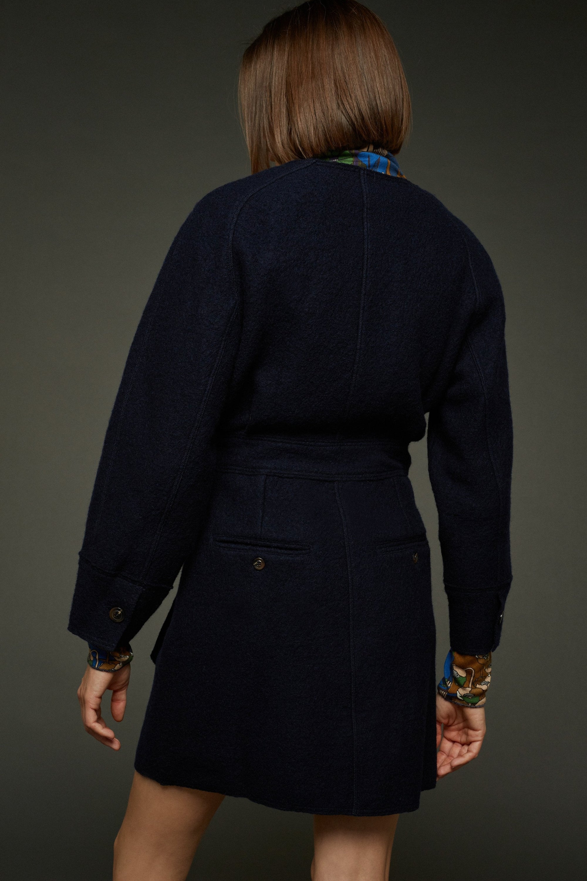 NAVY _ Robe Norvege - Navy