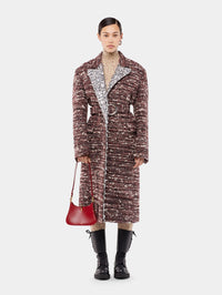 Tailored coat in wool