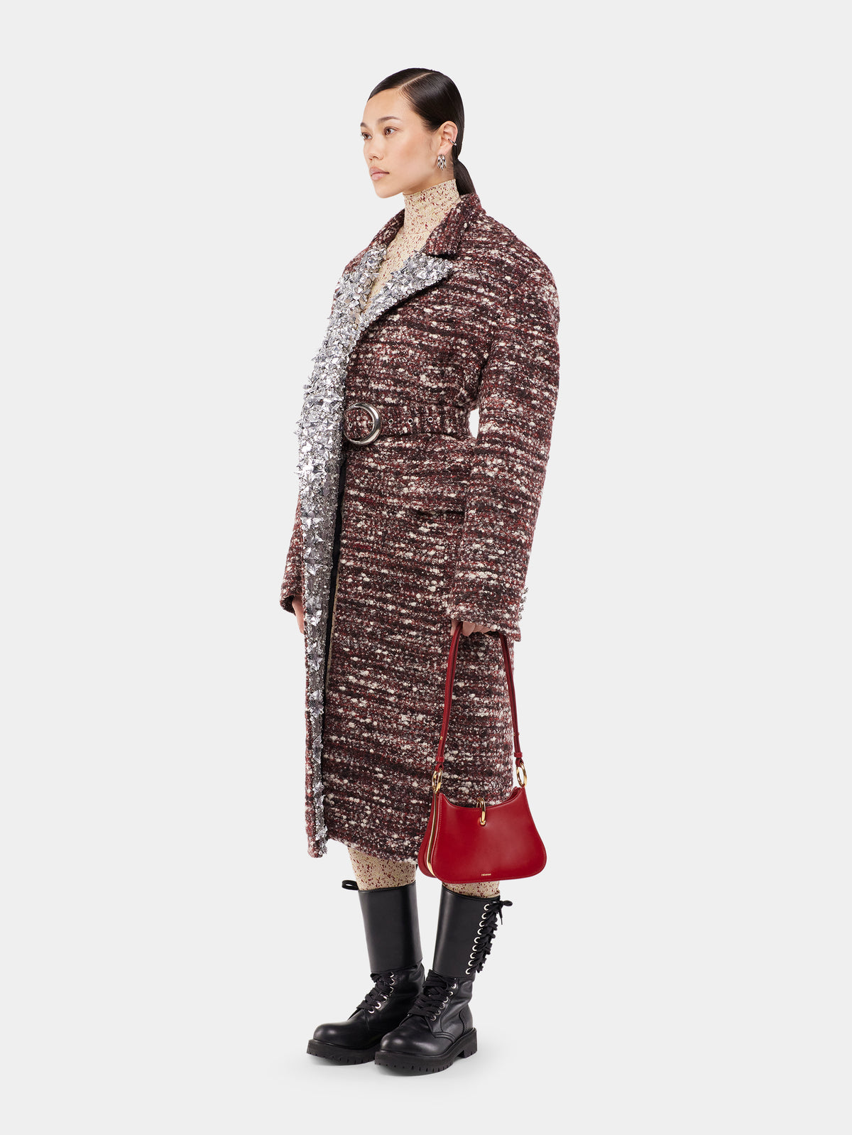 Tailored coat in wool