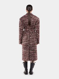 Tailored coat in wool