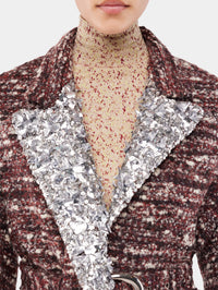 Tailored coat in wool