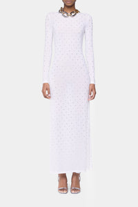 Robe longue en jersey - Coconut Milk
