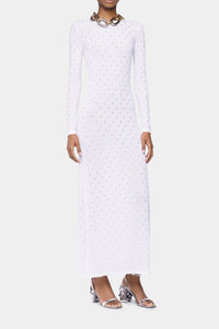 Robe longue en jersey - Coconut Milk