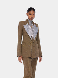 Tailored blazer in wool
