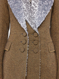 Tailored blazer in wool
