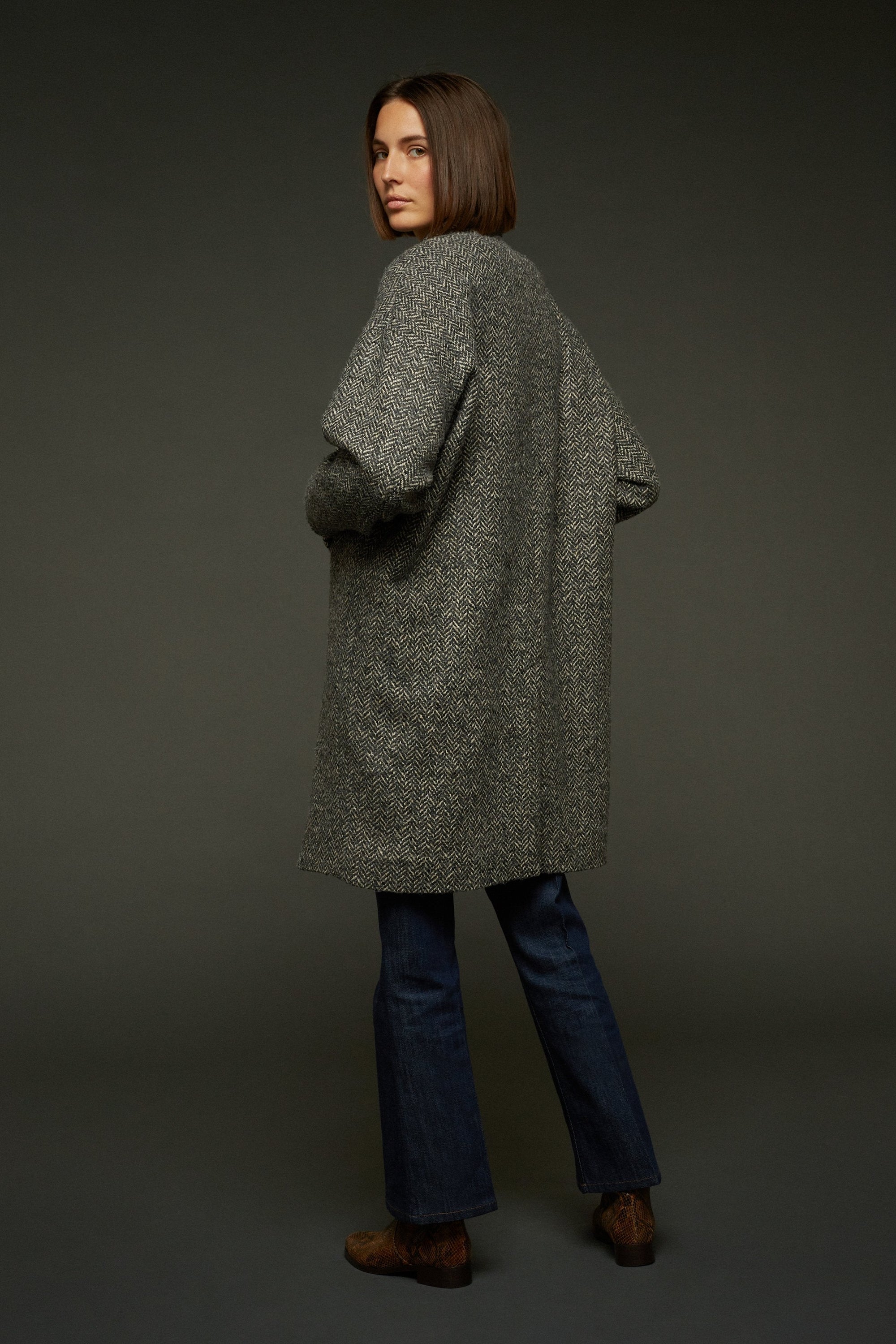 GRIS _ Manteau Osmont - Gris