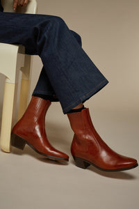 COGNAC _ Bottines Gazette - Cognac